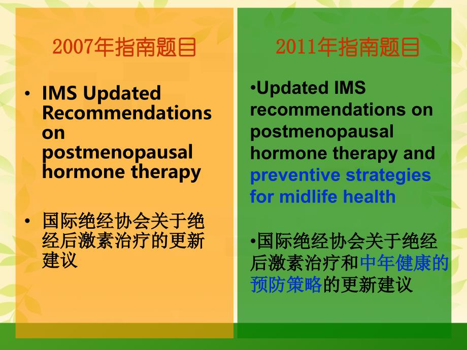 HRT与乳腺癌——WHI再解读(IMS2011年)_第3页