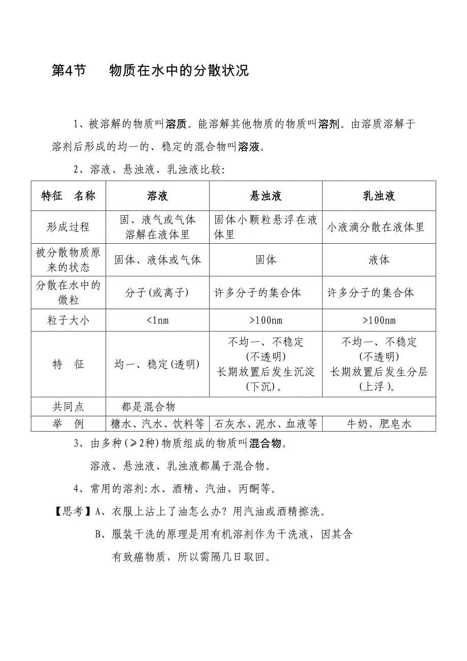 八年级上册科学总复习综述_第5页