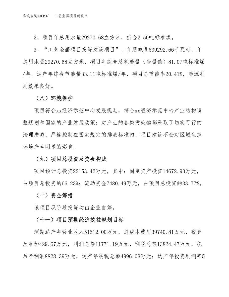 工艺金画项目建议书（可研报告）.docx_第5页