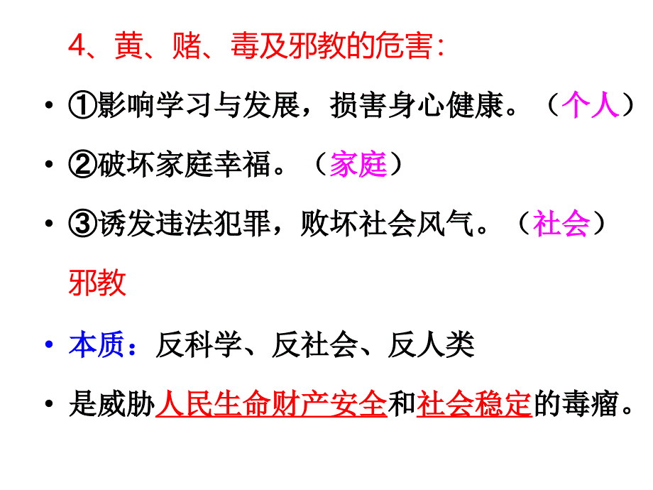 七年级思想品德上册第四单元复习课件PPT讲述_第4页