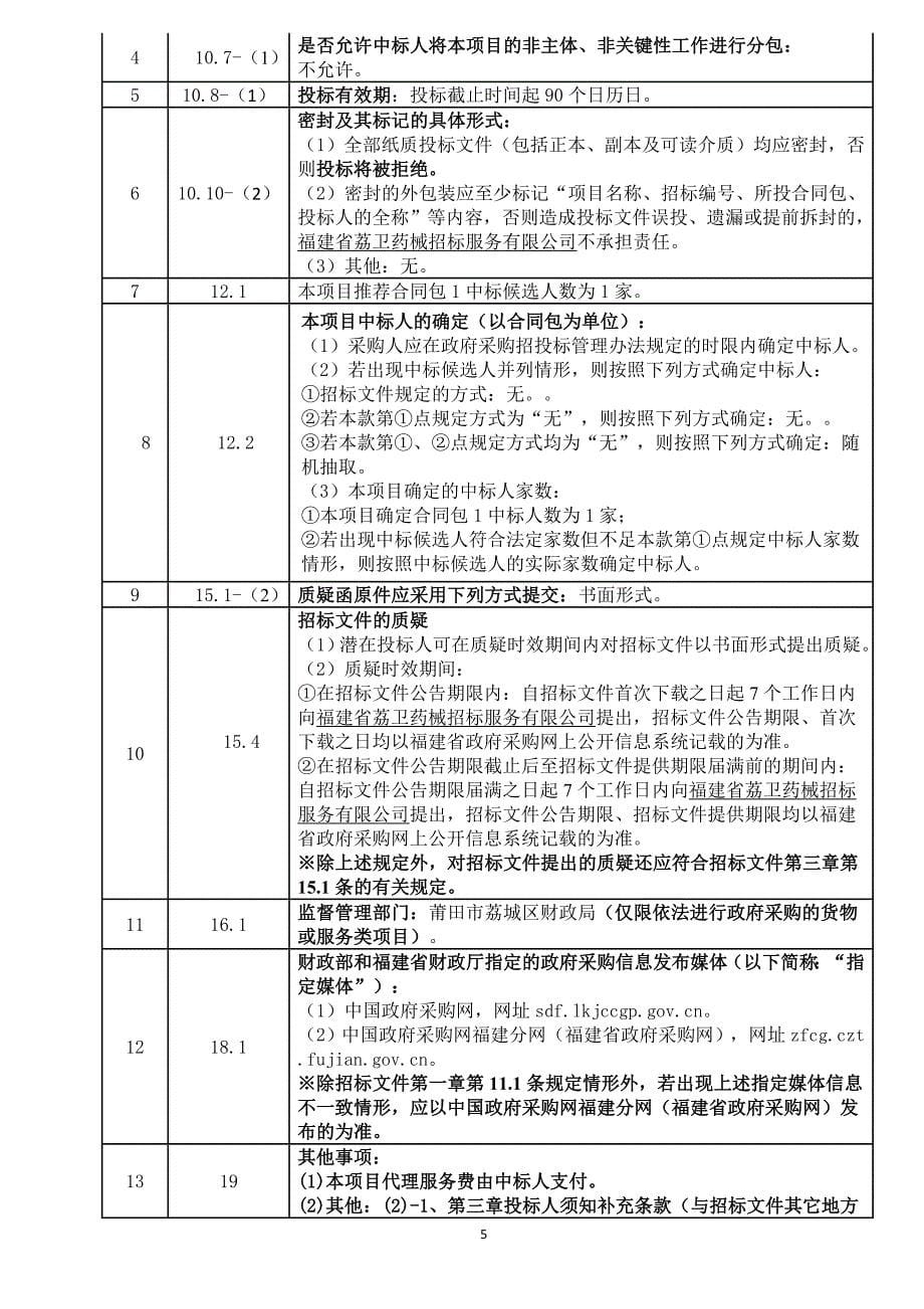 莆田第九中学笔记本电脑采购项目招标文件_第5页