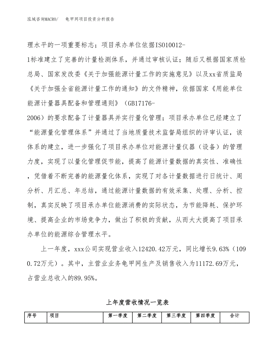 龟甲网项目投资分析报告（总投资7000万元）（30亩）_第3页