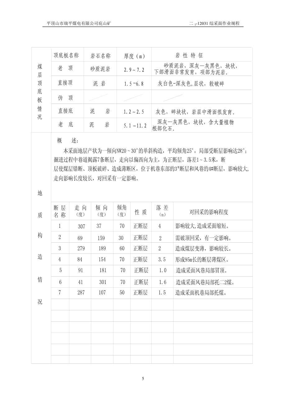 二1-12031综采面作业规程综述_第5页