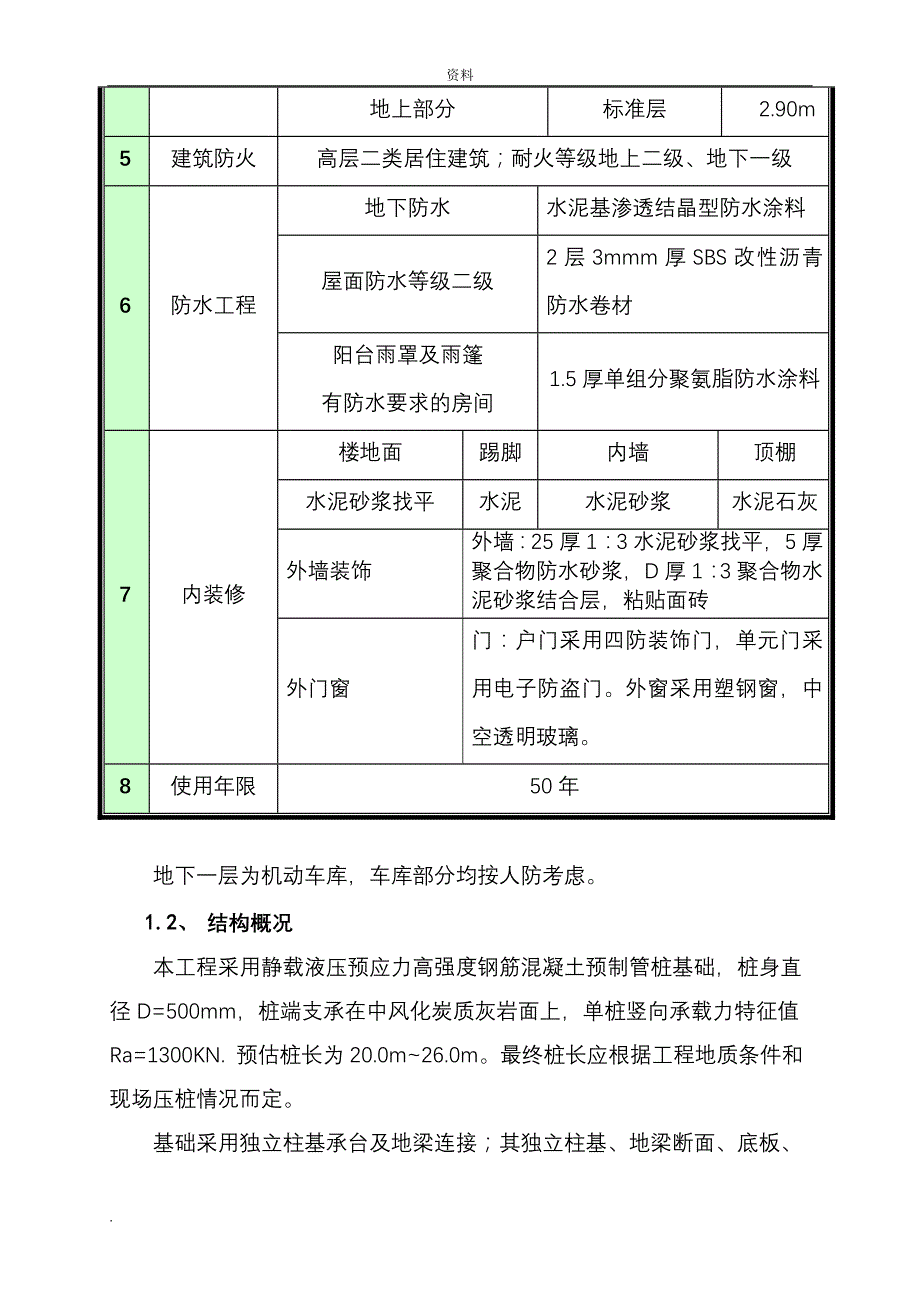 高层泵送混凝土施工组织设计_第4页