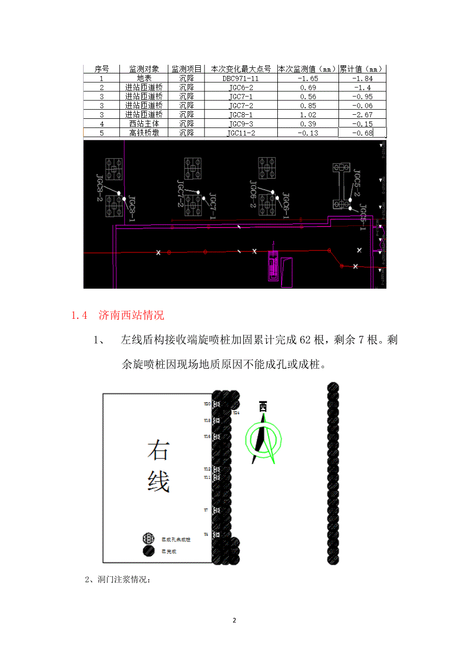 济演区间左线盾构机接收推演_第2页