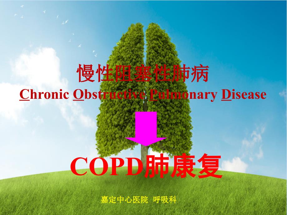 COPD诊断治疗与肺康复管理_第1页