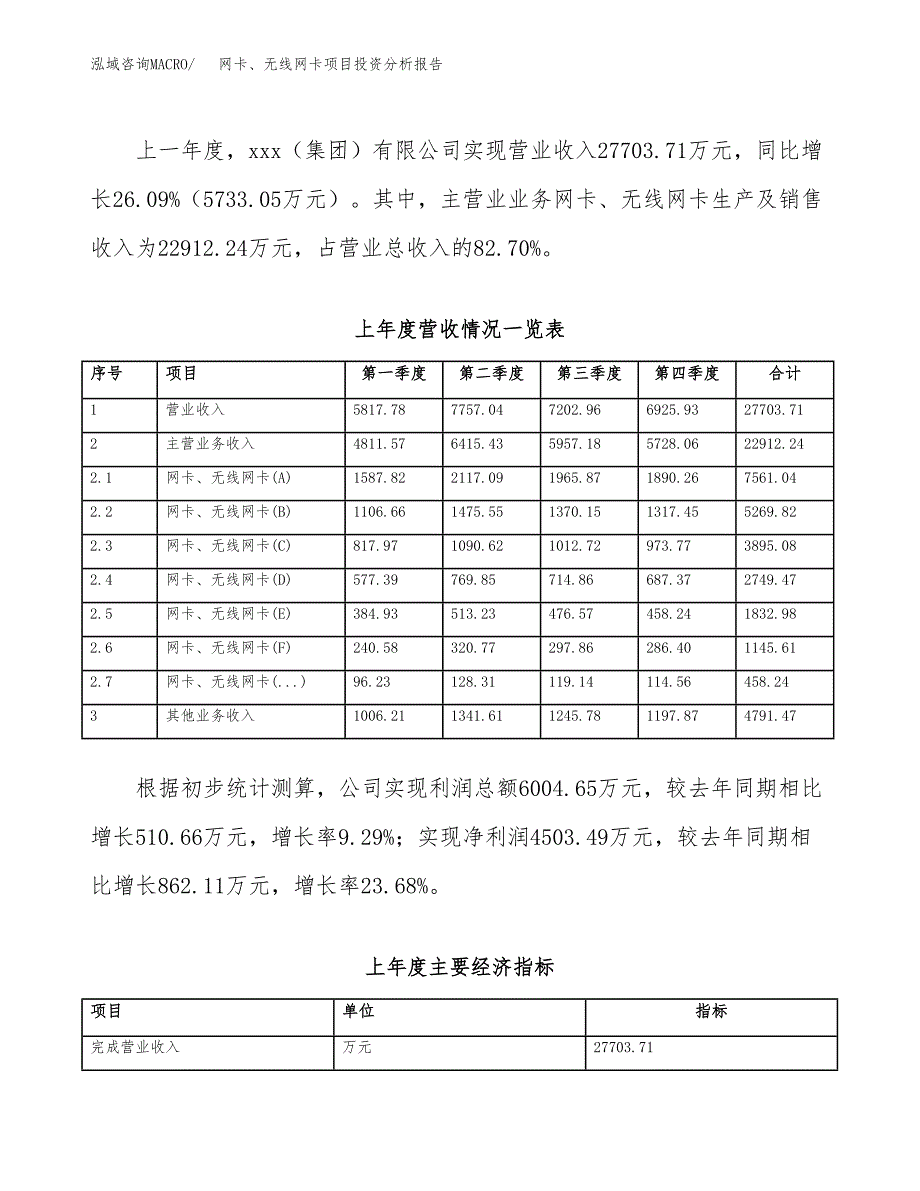 网卡、无线网卡项目投资分析报告（总投资16000万元）（77亩）_第3页