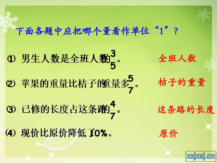 人教版六年级数学上册总复习分数乘、除法(二)优秀课件综述_第2页