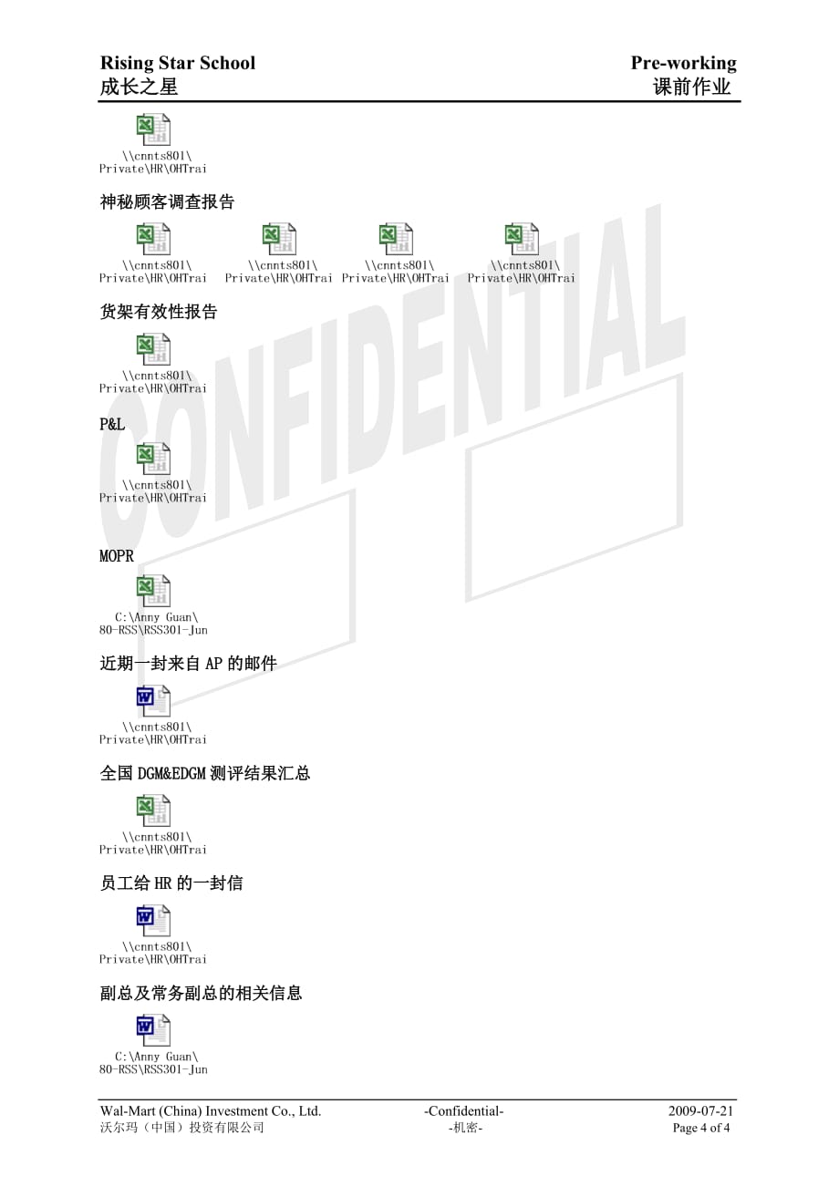 沃尔玛-中层管理培训Case-Study_第4页