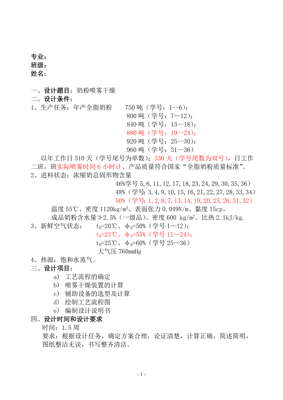 化工原理课程设计喷雾干燥综述_第2页