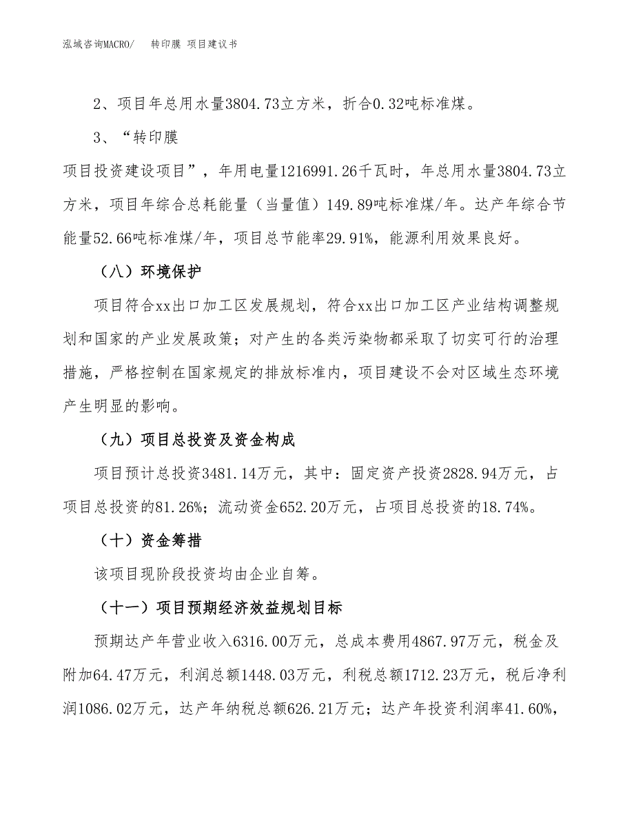 转印膜 项目建议书（可研报告）.docx_第4页