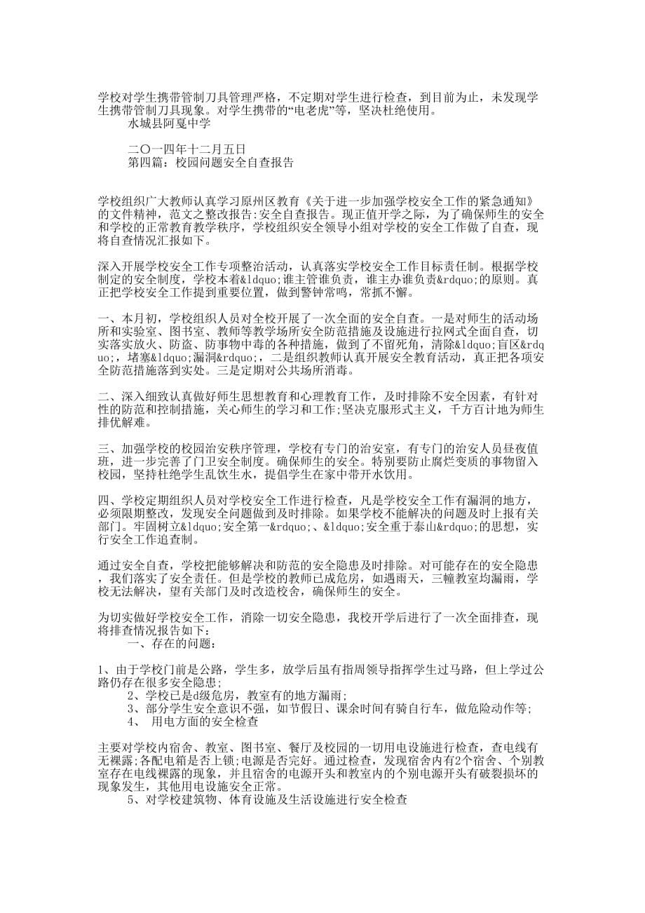 校园安全自查 报告.docx_第5页