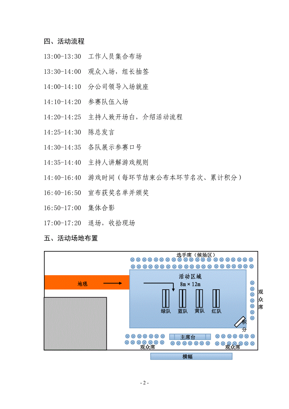 三八妇女节趣味活动策划方案(终稿)_第2页