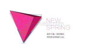 【创意模板静态】动感炫彩时尚科技款—NEW SPRING