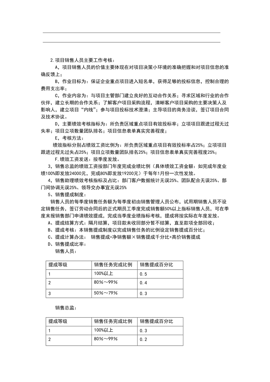 项目营销管理方案_第3页