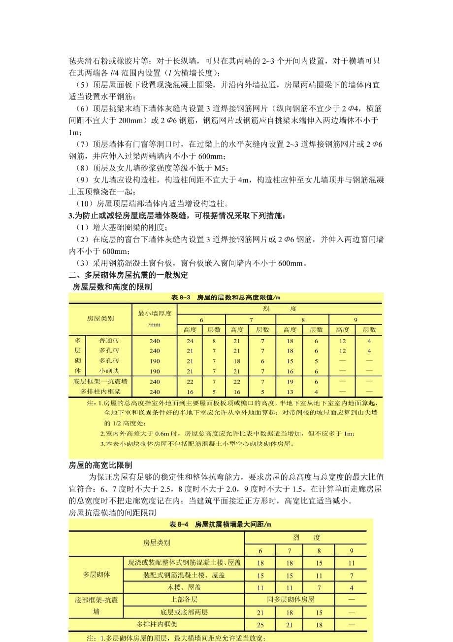 砌体结构基础知识_第5页