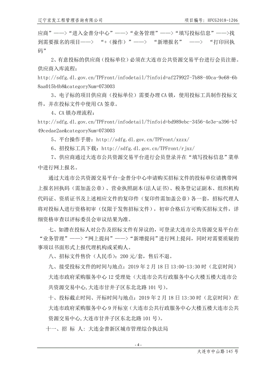 金普新区城区水平衡调查采购项目招标文件_第4页