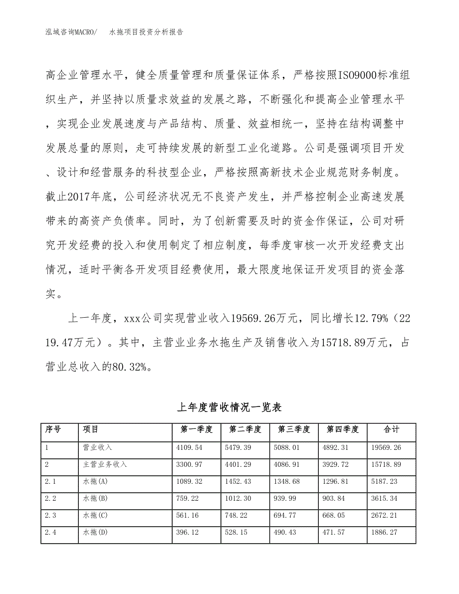 水拖项目投资分析报告（总投资19000万元）（80亩）_第3页