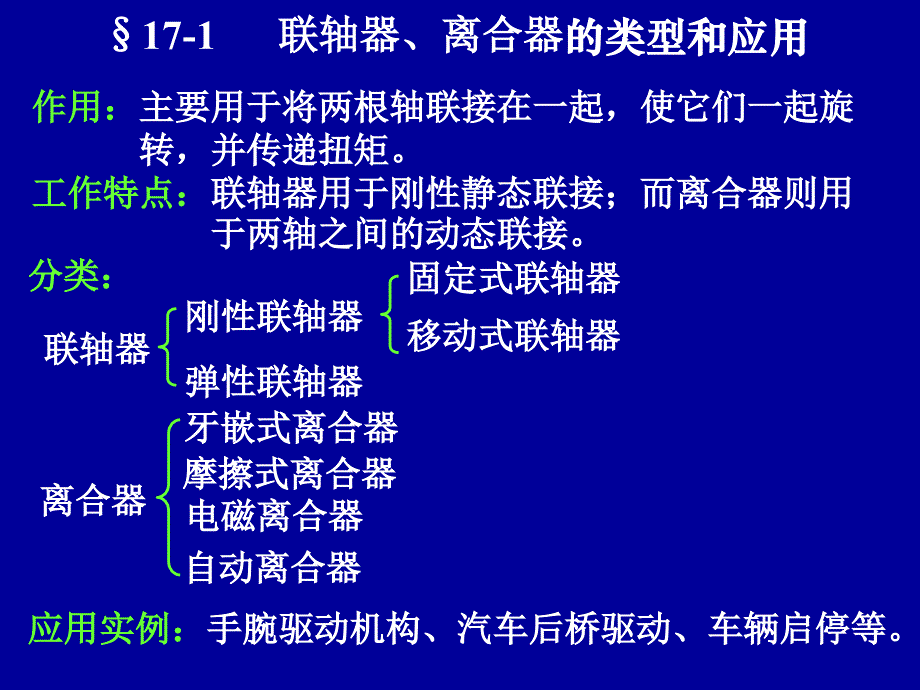 机械设计基础-第17章联轴离合制动器_第2页