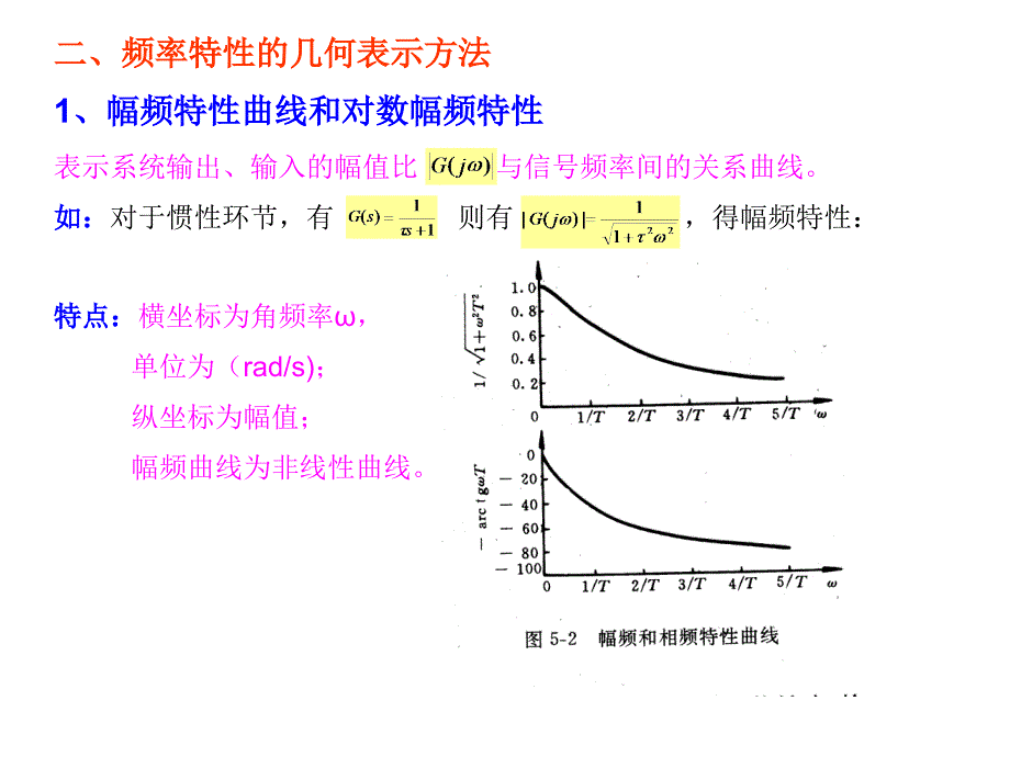 天津大学812自动控制原理课件 第5章 线性系统的频域分析法解析_第4页