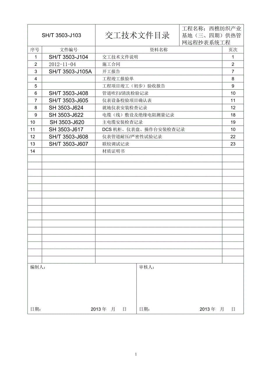 项目竣工档案_第1页