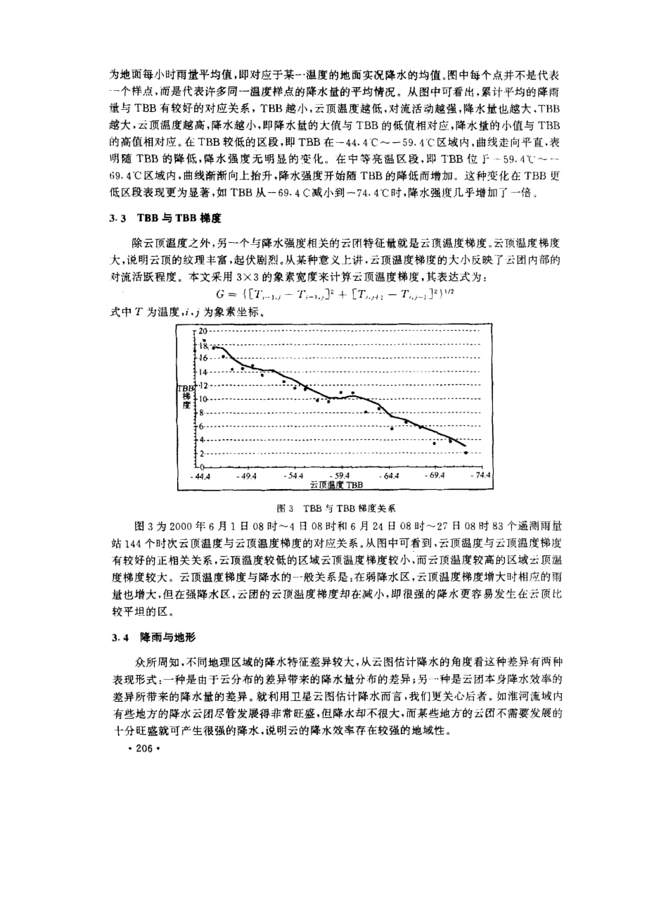 梅雨锋中尺度暴雨云图特征个例分析_第4页