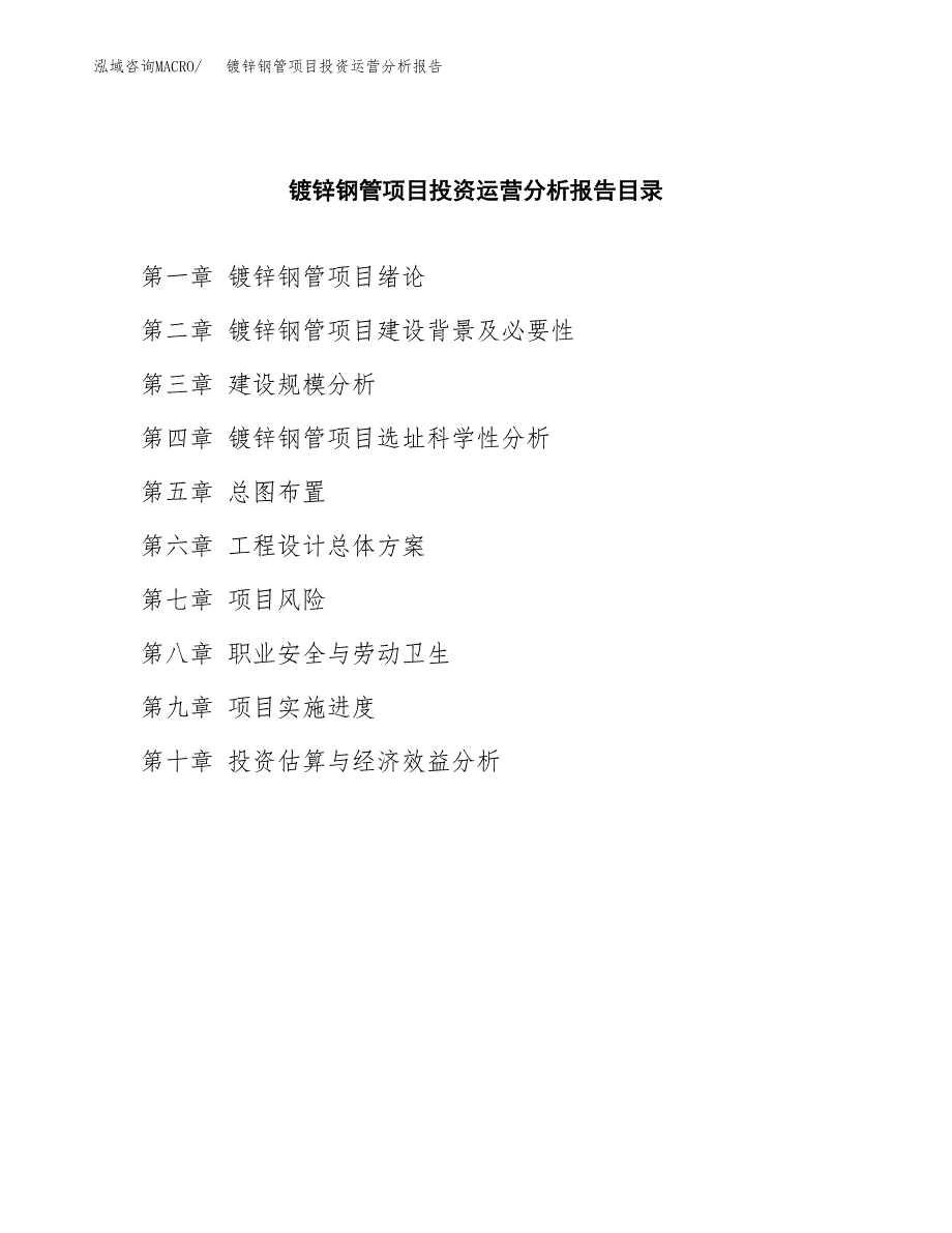 镀锌钢管项目投资运营分析报告参考模板.docx_第4页