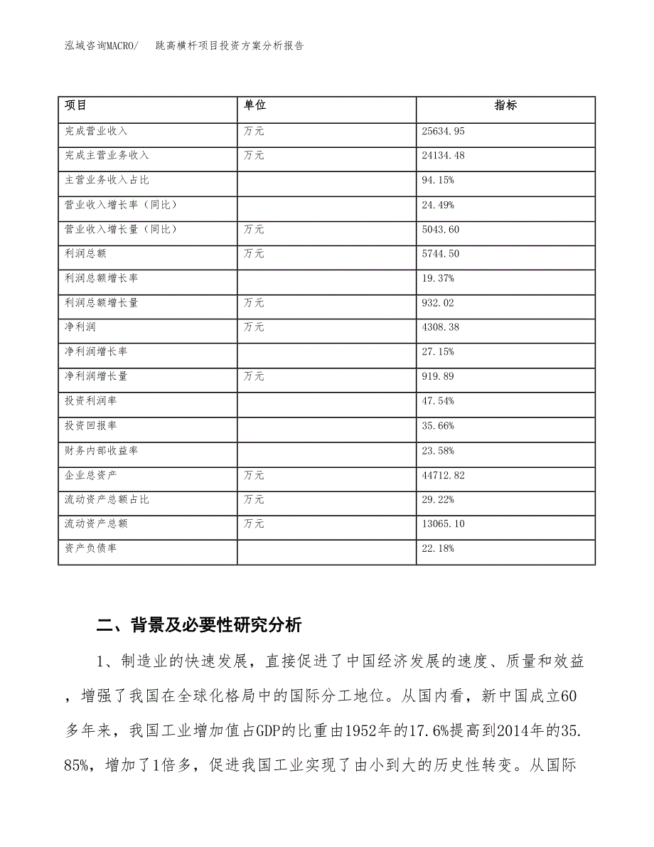 跳高横杆项目投资方案分析报告.docx_第3页