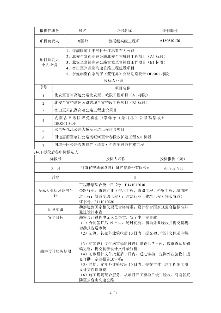 京哈高速拉林河(吉黑省界)至哈尔滨段改扩建工程勘察设计_第2页