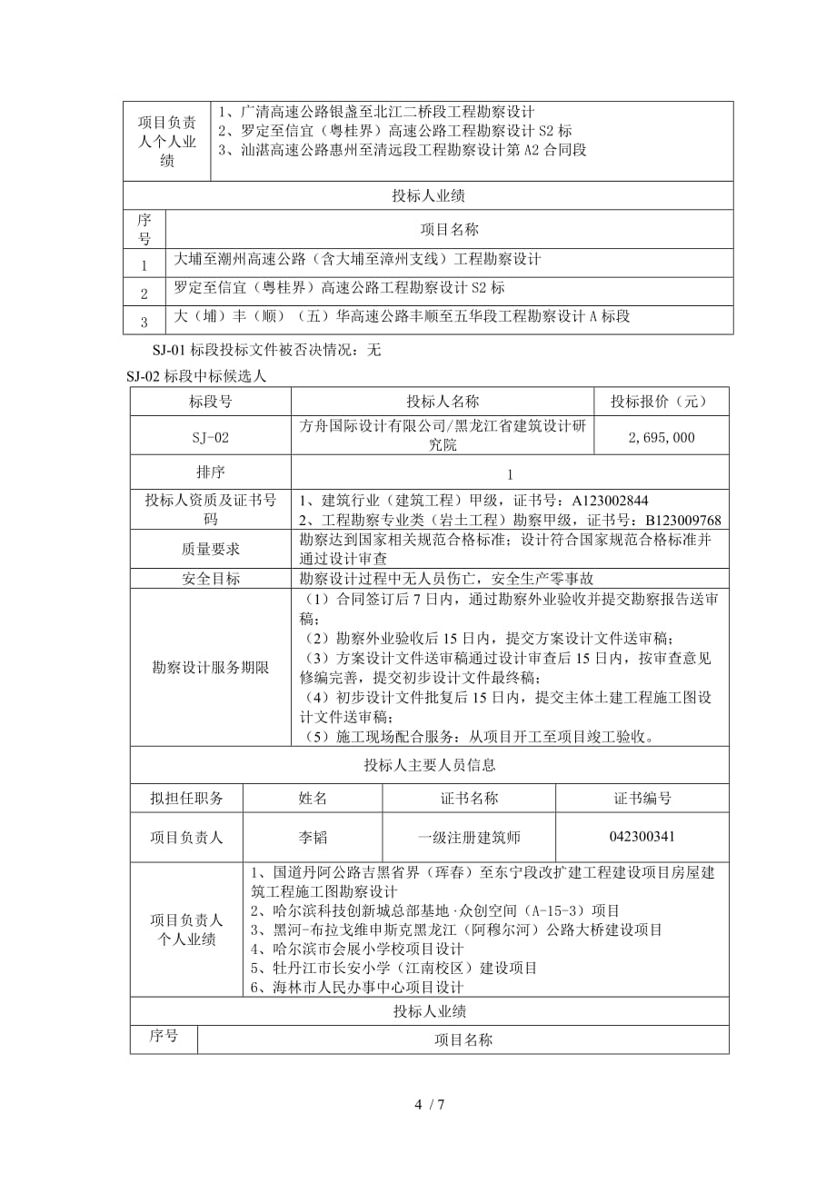 京哈高速拉林河(吉黑省界)至哈尔滨段改扩建工程勘察设计_第4页