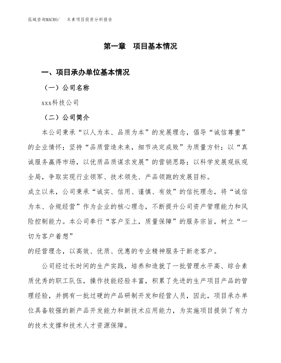 木素项目投资分析报告（总投资9000万元）（38亩）_第2页