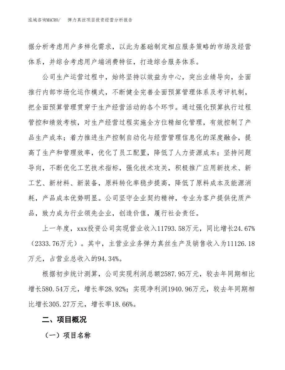 弹力真丝项目投资经营分析报告模板.docx_第2页