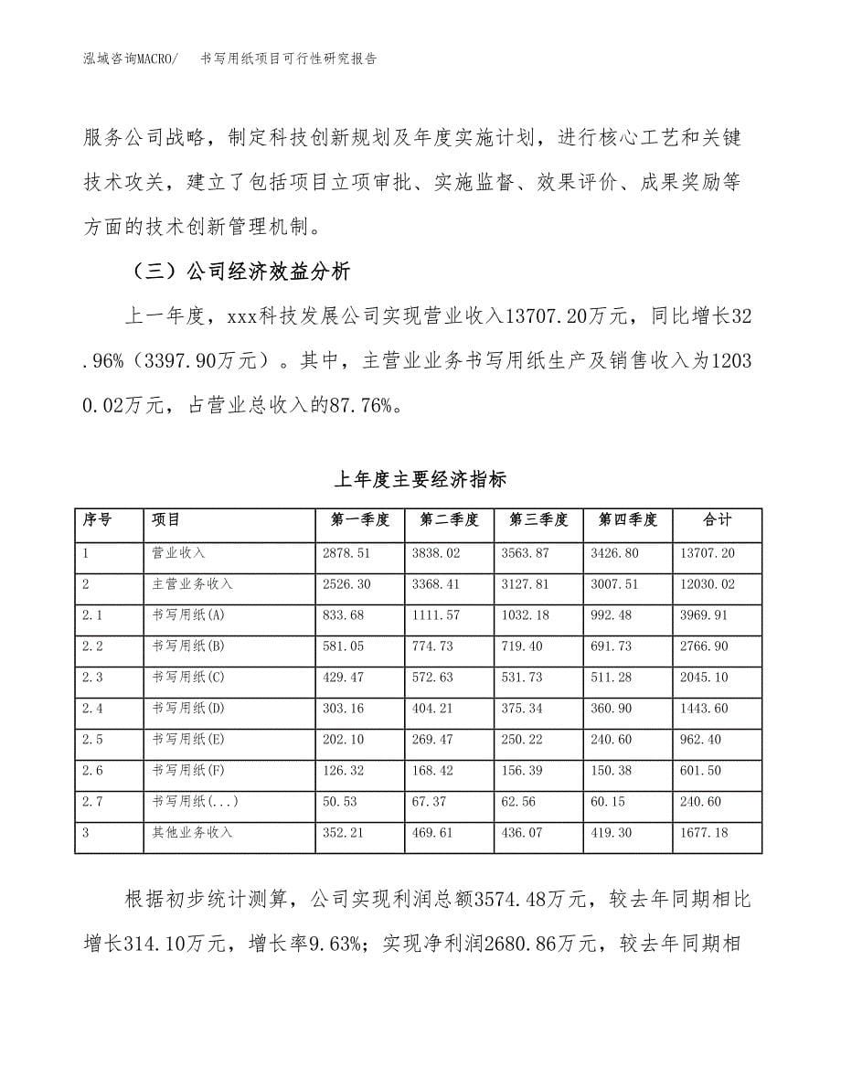 书写用纸项目可行性研究报告汇报设计.docx_第5页