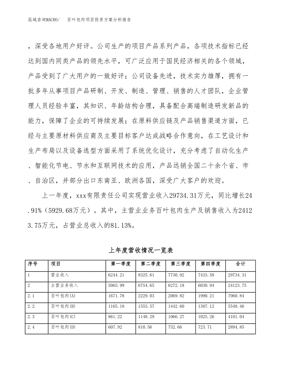 百叶包肉项目投资方案分析报告.docx_第2页