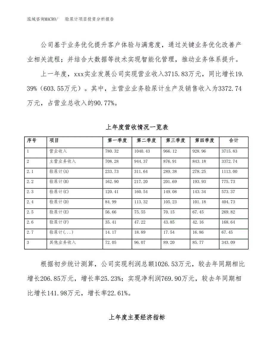 验尿计项目投资分析报告（总投资4000万元）（19亩）_第3页