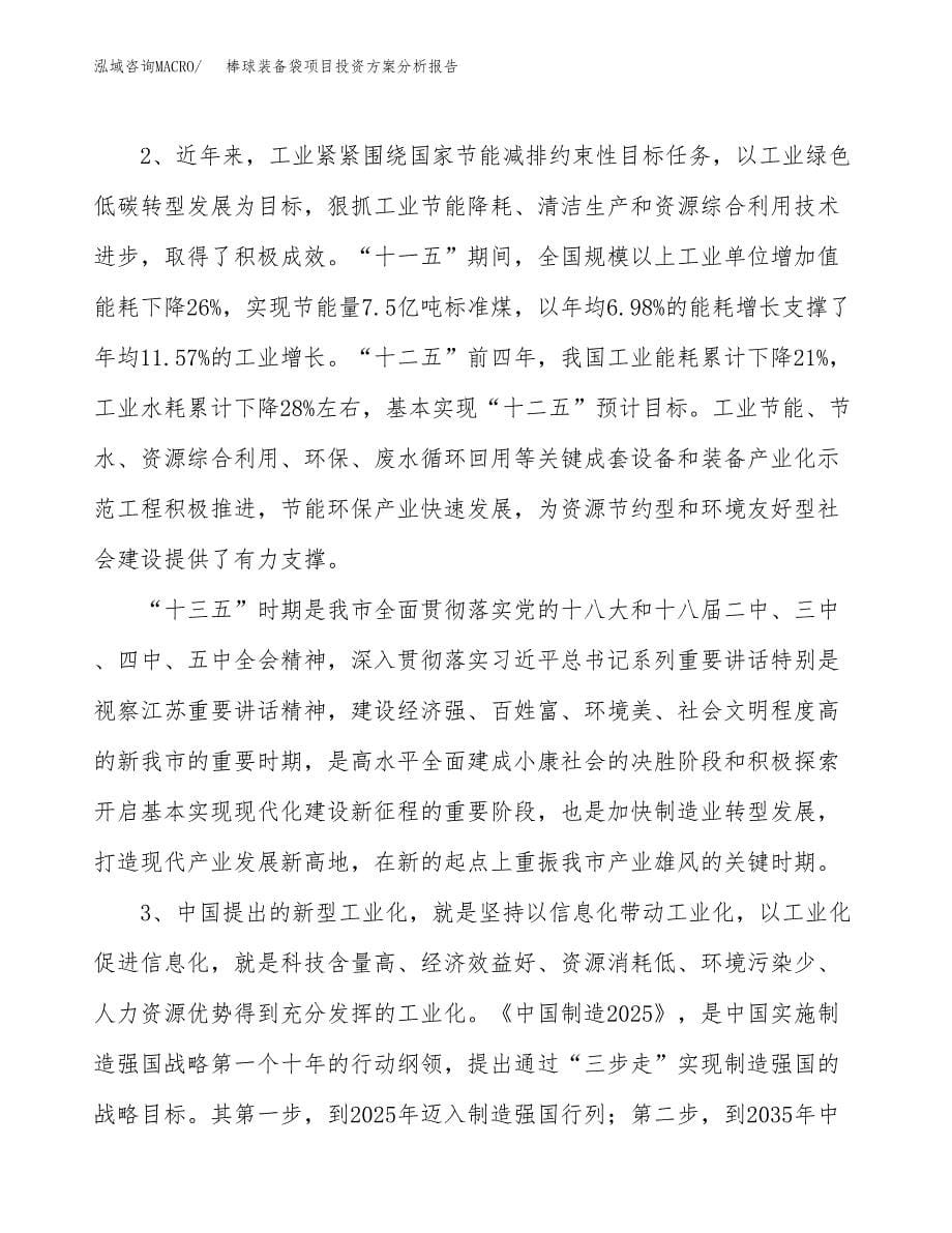 棒球装备袋项目投资方案分析报告.docx_第5页