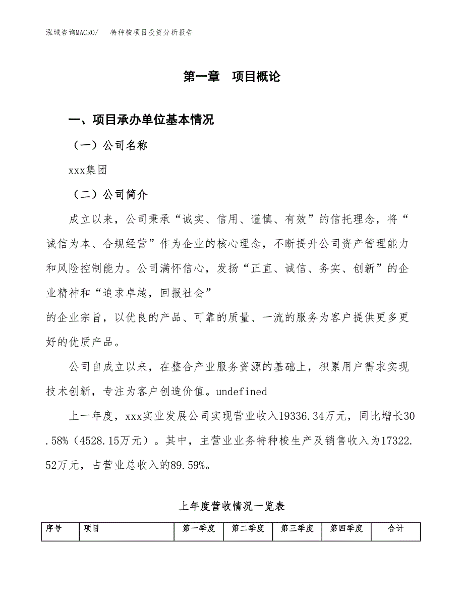 特种梭项目投资分析报告（总投资15000万元）（68亩）_第2页