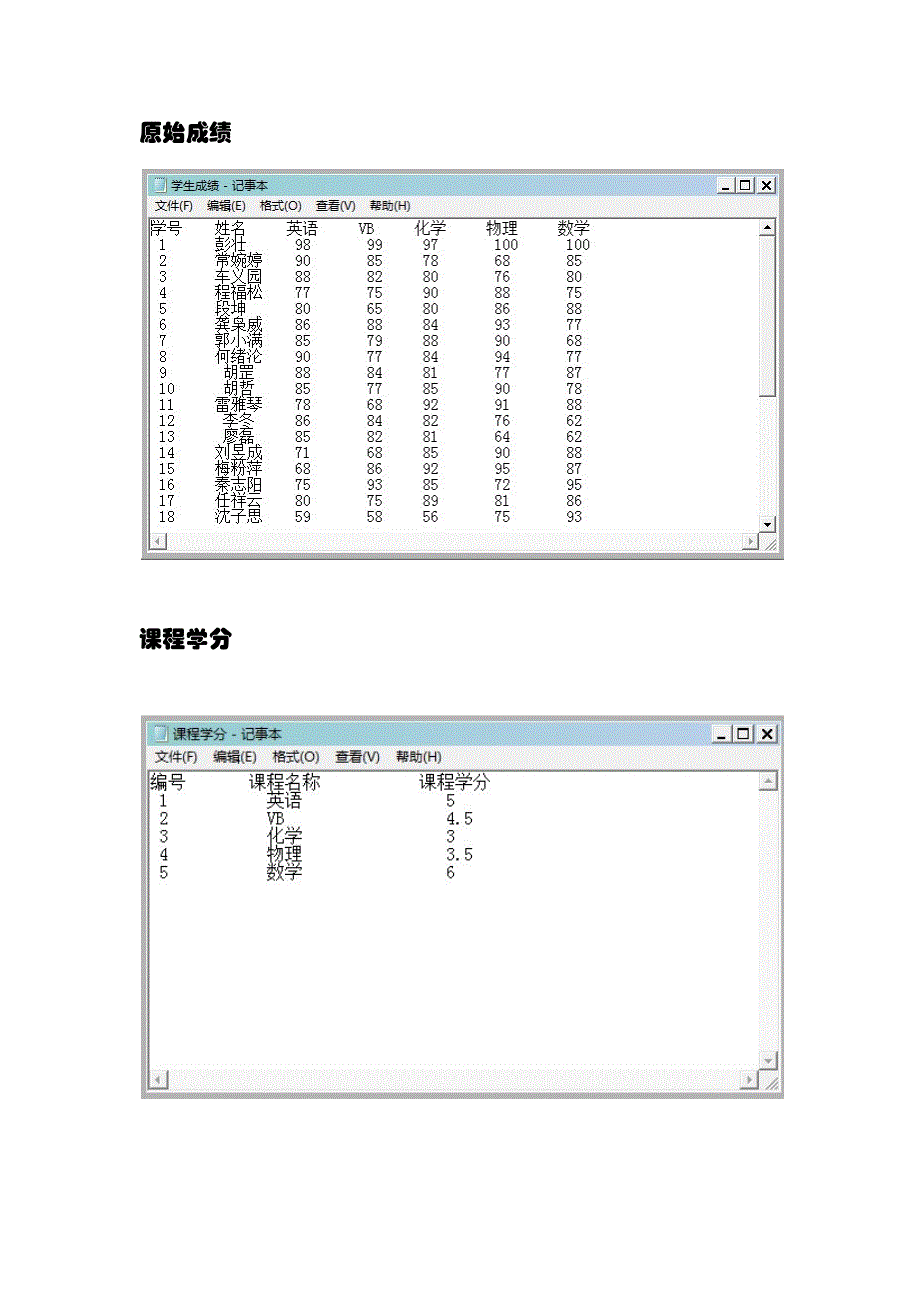 VB课程设计-学生成绩处理系统_第4页