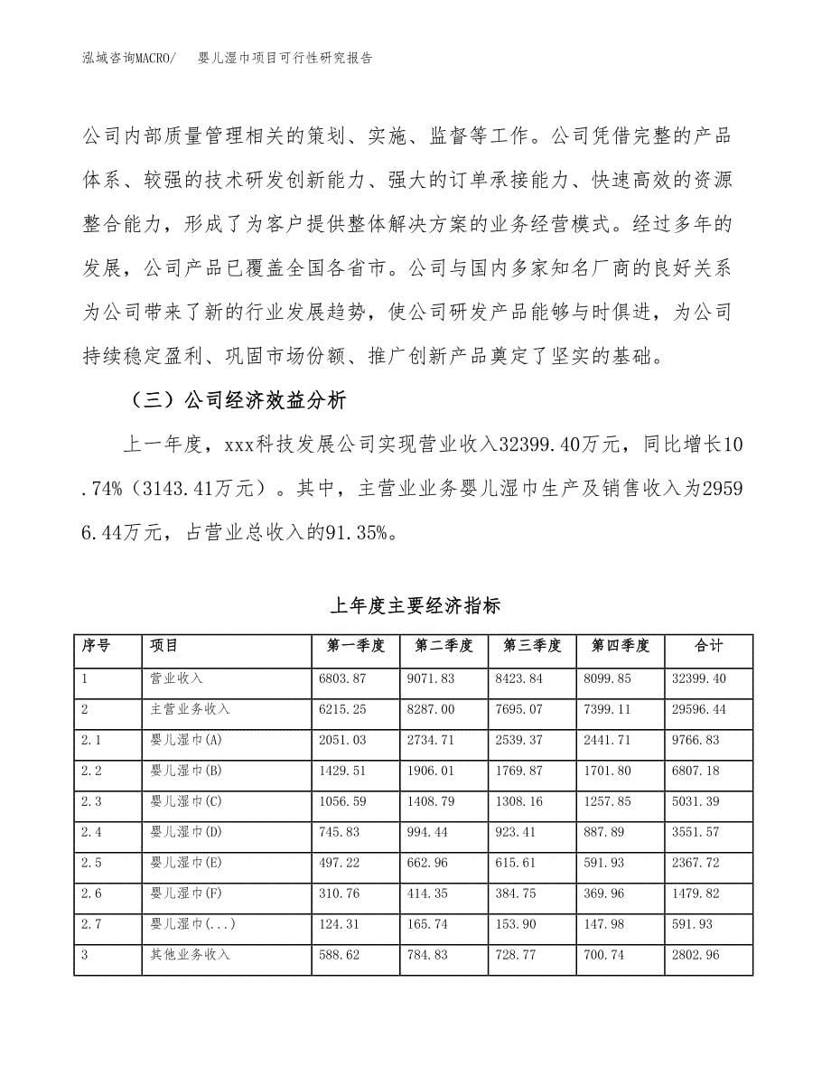 婴儿湿巾项目可行性研究报告汇报设计.docx_第5页