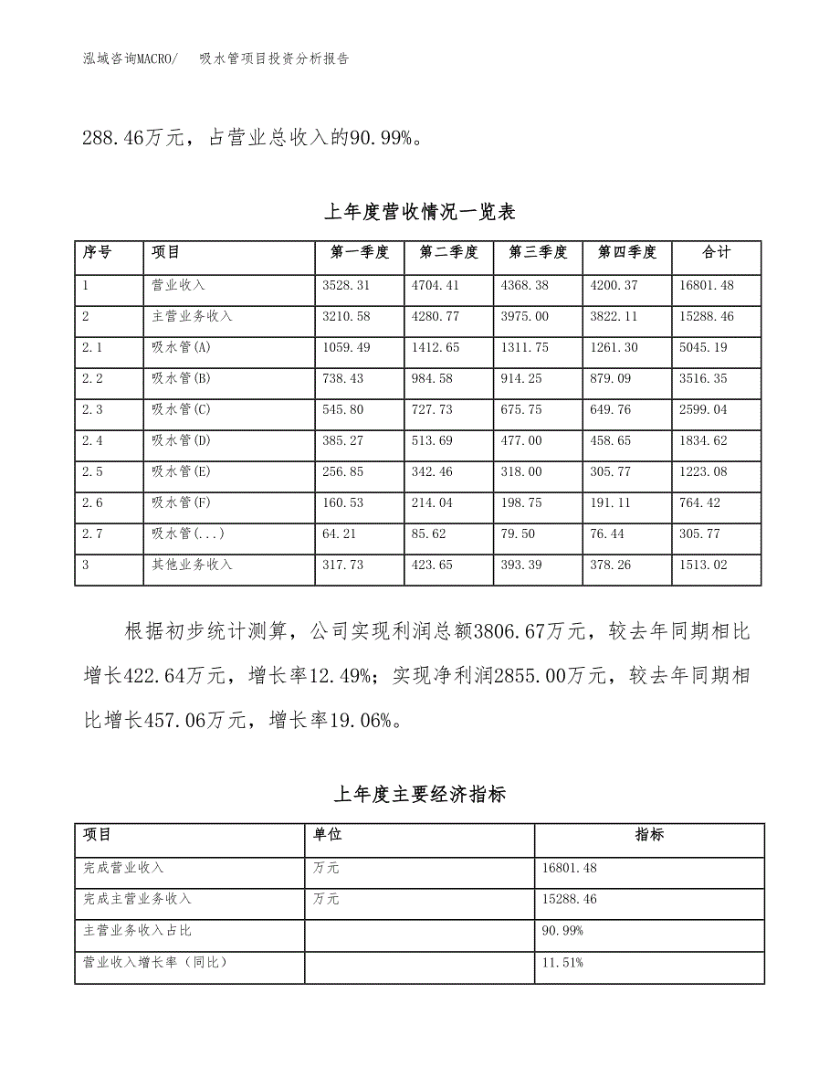 吸水管项目投资分析报告（总投资13000万元）（56亩）_第3页