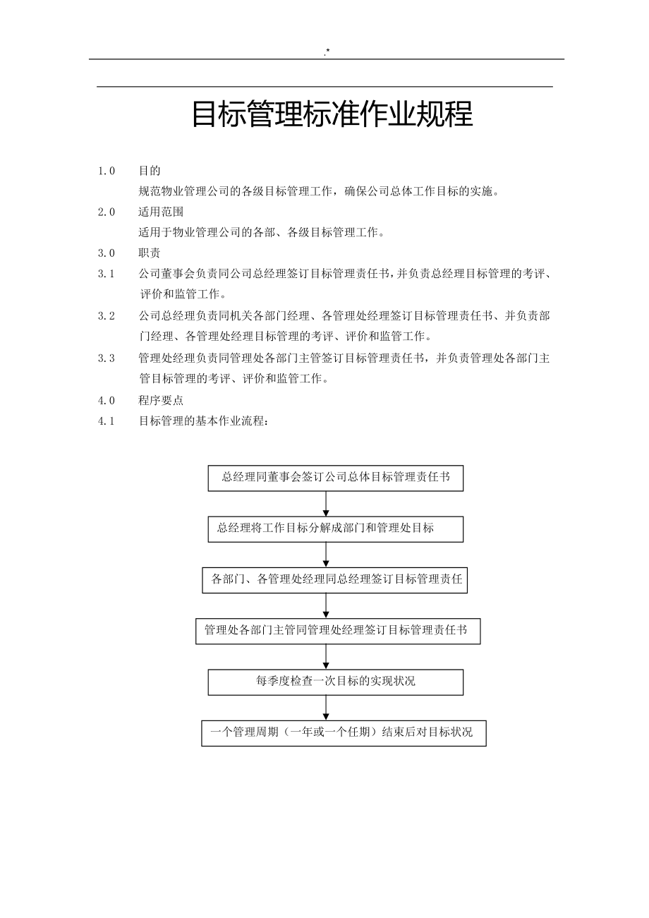 万科物管单位管理计划标准化管理计划体系_第3页