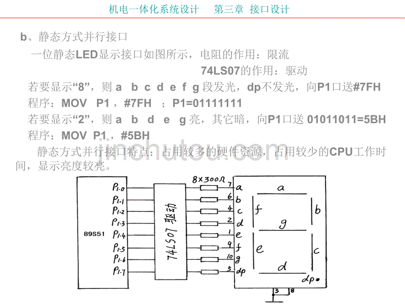 机电一体化第三章 接口设计_第4页