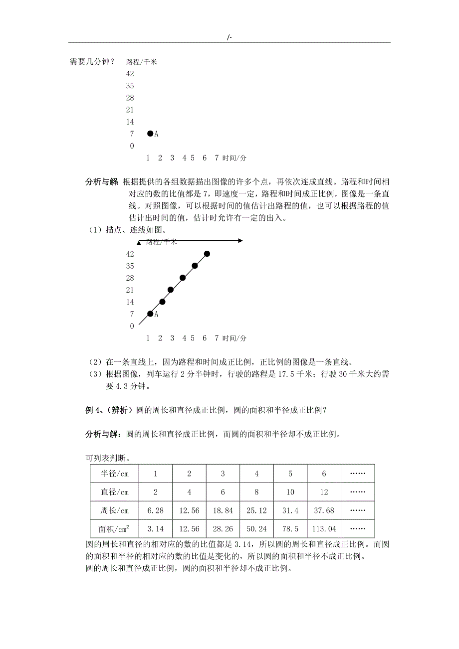 小升初中数学复习材料-正反比例(含练习提高题及其答案解析)_第3页