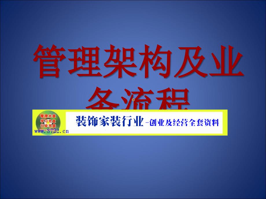 2019年家装行业巨隆装饰公司架构及业务流程(ppt 5)培训教材_第1页