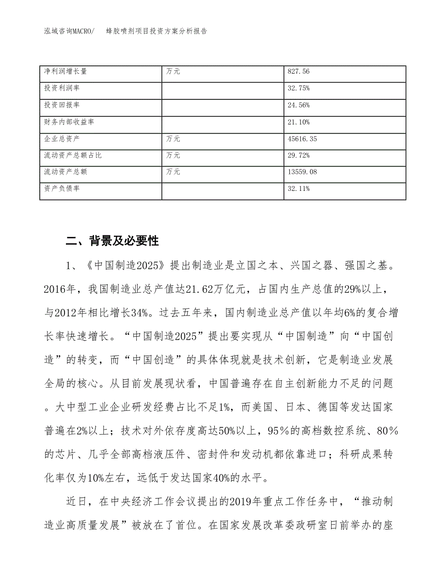 蜂胶喷剂项目投资方案分析报告.docx_第4页