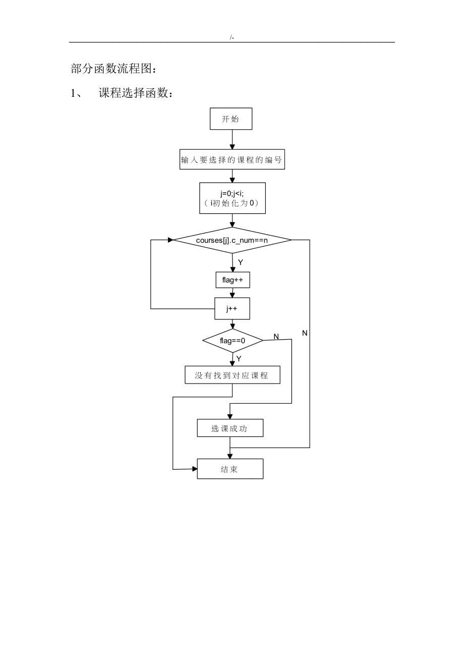学生选课系统C语言知识设计_第5页