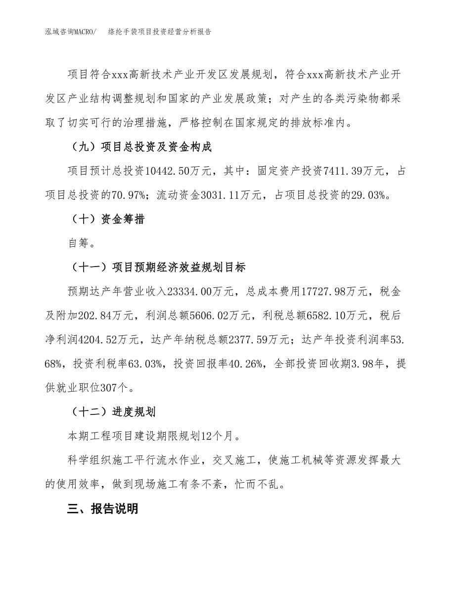 绦纶手袋项目投资经营分析报告模板.docx_第5页