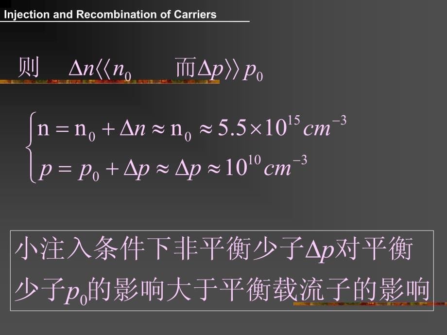 半导体物理载流子注入_第5页