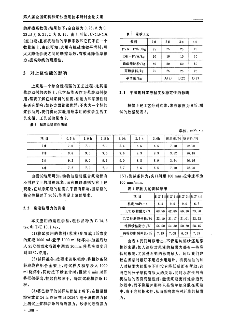 有机硅在上浆中的应用探讨_第2页