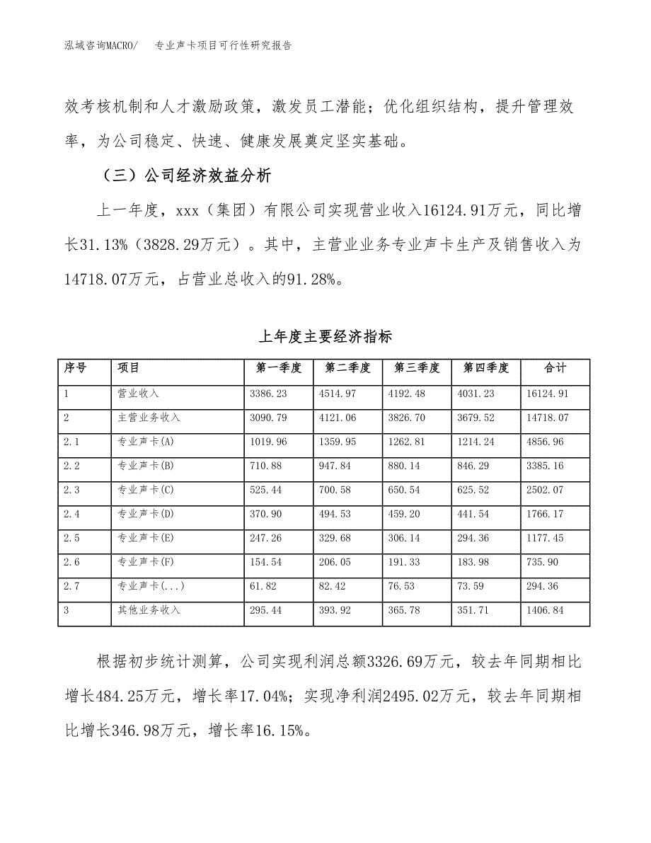 专业声卡项目可行性研究报告汇报设计.docx_第5页